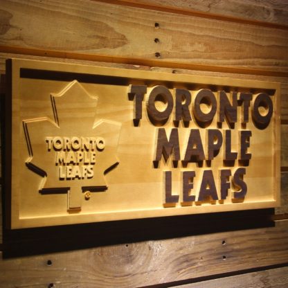 Toronto Maple Leafs Wood Sign - Legacy Edition neon sign LED