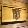 Transformers Autobots Icon Wood Sign