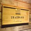 US Airways Fly With US Wood Sign
