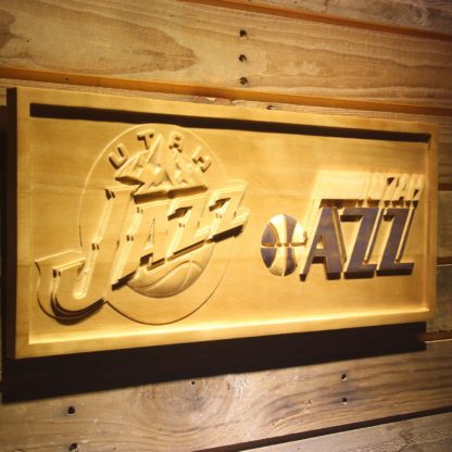 Utah Jazz Wood Sign - Legacy Edition neon sign LED