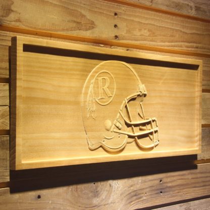 Washington Redskins 1970-1971 Helmet Wood Sign - Legacy Edition neon sign LED