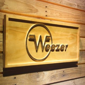 Weezer Wood Sign neon sign LED