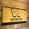 Western Star Wood Sign