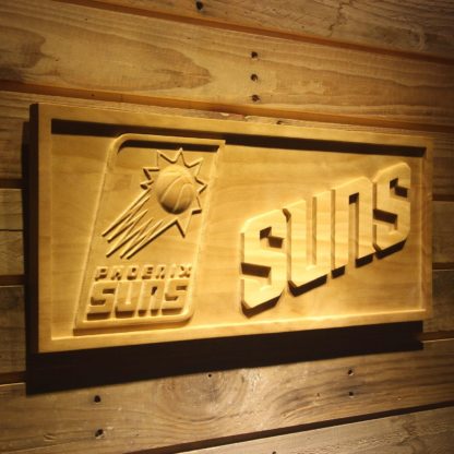 Phoenix Suns Wood Sign neon sign LED