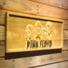 Pink Floyd Faces Wood Sign