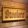 Pittsburgh Steelers 2 Wood Sign