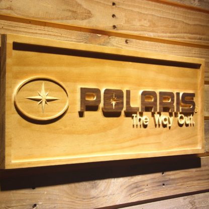 Polaris All Terrain Wood Sign neon sign LED