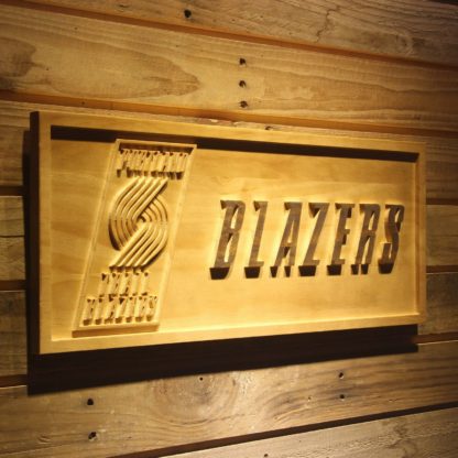 Portland Trail Blazers Wood Sign neon sign LED