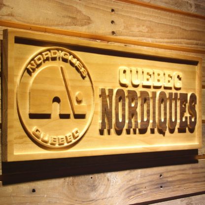 Quebec Nordiques Wood Sign - Legacy Edition neon sign LED