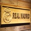 Real Madrid CF Crest Wood Sign