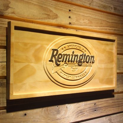 Remington Wood Sign neon sign LED