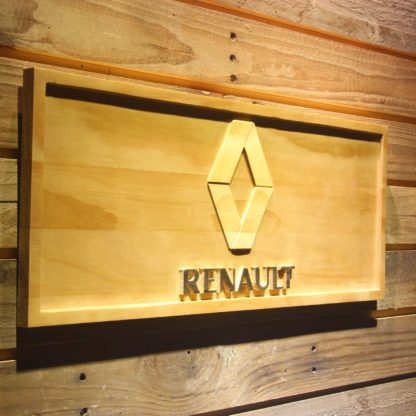 Renault Wood Sign neon sign LED