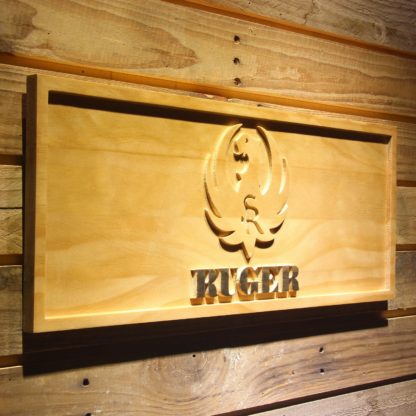 Ruger Wood Sign neon sign LED