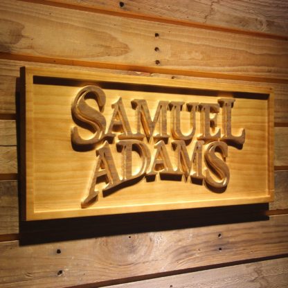 Samuel Adams Wood Sign neon sign LED