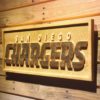 San Diego Chargers 2007-2016 A Wood Sign - Legacy Edition