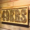 San Francisco 49ers 1972-2004 Logo Wood Sign - Legacy Edition