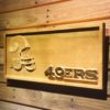 San Francisco 49ers Helmet Wood Sign