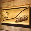 San Jose Sharks Split Wood Sign