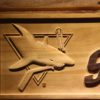 San Jose Sharks Wood Sign - Legacy Edition