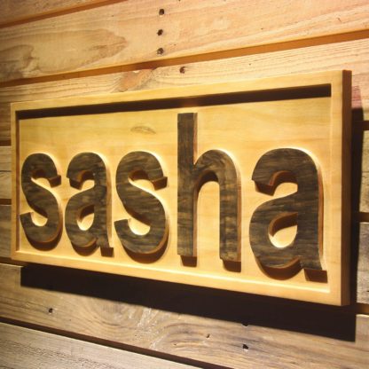 Sasha Wood Sign neon sign LED