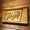 Schlitz Wood Sign