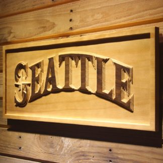 Seattle Mariners 5 Wood Sign neon sign LED