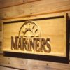 Seattle Mariners 6 Wood Sign
