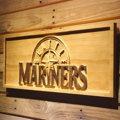Seattle Mariners 6 Wood Sign neon sign LED