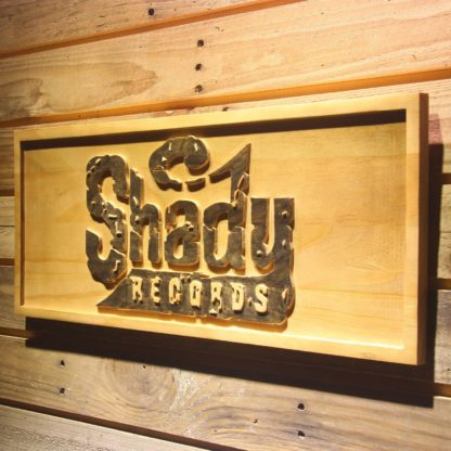 Shady Records Wood Sign neon sign LED