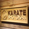 Shotokan Karate Wood Sign