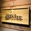 Skin Industries Standing Woman Wood Sign