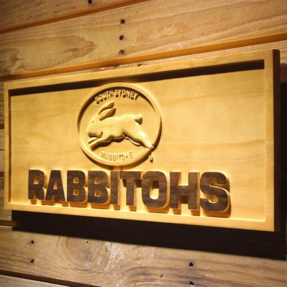 South Sydney Rabbitohs Wood Sign neon sign LED