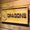 St. George Illawarra Dragons Wood Sign