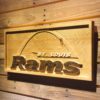 St Louis Rams 1995-1999 Wood Sign - Legacy Edition