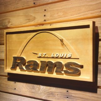 St Louis Rams 1995-1999 Wood Sign - Legacy Edition neon sign LED