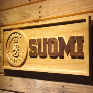 Suomi Ice Hockey Wood Sign neon sign LED