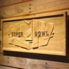 Super Bowl XLIV Wood Sign