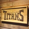 Tennessee Titans 1 Wood Sign