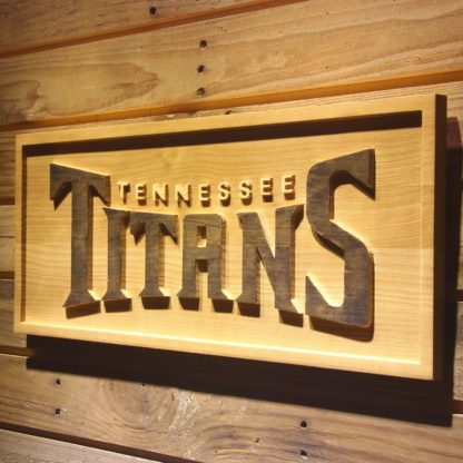 Tennessee Titans 1 Wood Sign neon sign LED