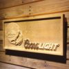 Philadelphia Eagles Coors Light Helmet Wood Sign