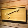 The Axe Bass Wood Sign