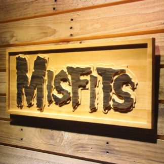 The Misfits Wood Sign neon sign LED