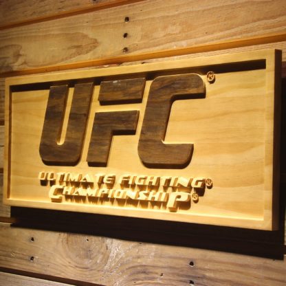 UFC Wood Sign neon sign LED