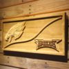 Philadelphia Eagles Split Wood Sign