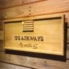 US Airways Fly With US Wood Sign