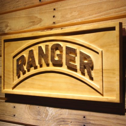 US Army Ranger Wood Sign neon sign LED