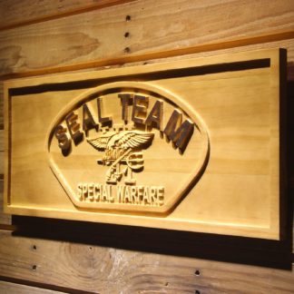 US Navy SEAL Team 6 Shell Wood Sign neon sign LED