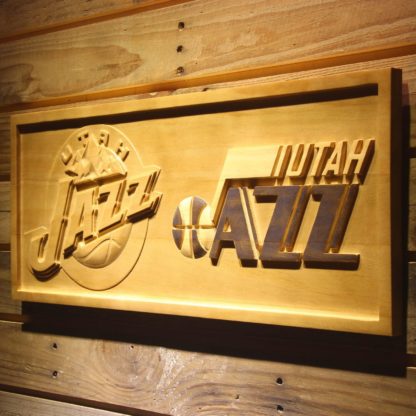 Utah Jazz Wood Sign - Legacy Edition neon sign LED