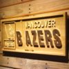 Vancover Blazers Wood Sign - Legacy Edition