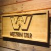 Western Star Wood Sign
